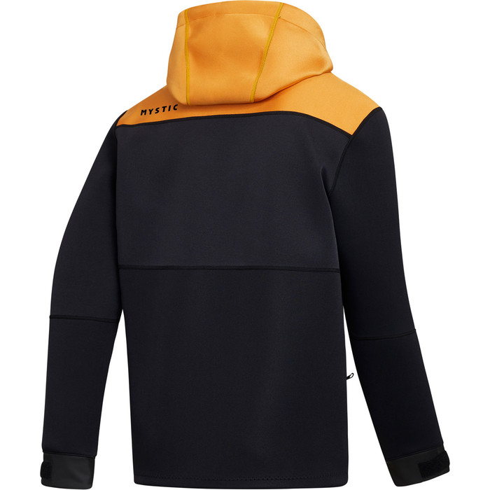 2024 Mystic Mens Fulmar 3/2mm Neoprene Hoodie 35017.230320 - Retro Orange